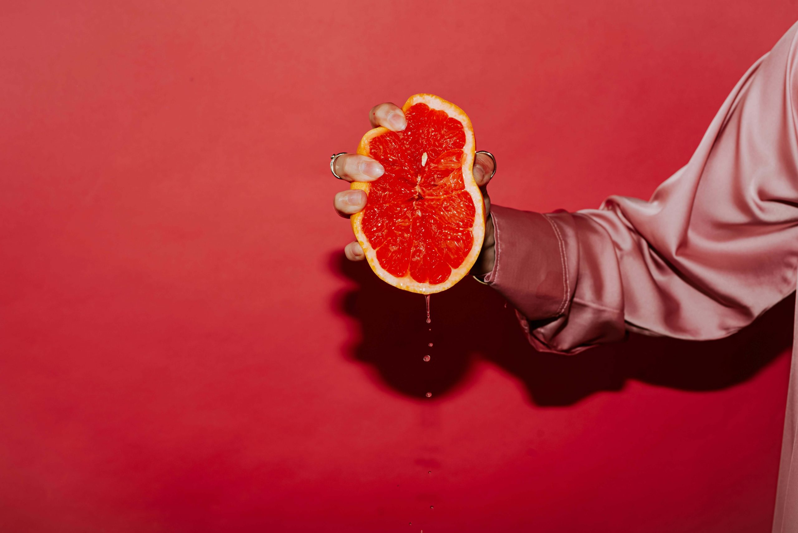 Soczysty grapefruit